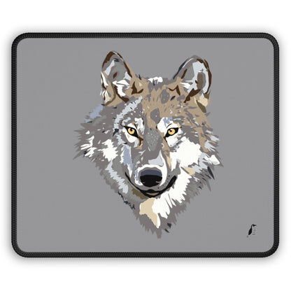 Gaming Mouse Pad: Wolves Grey