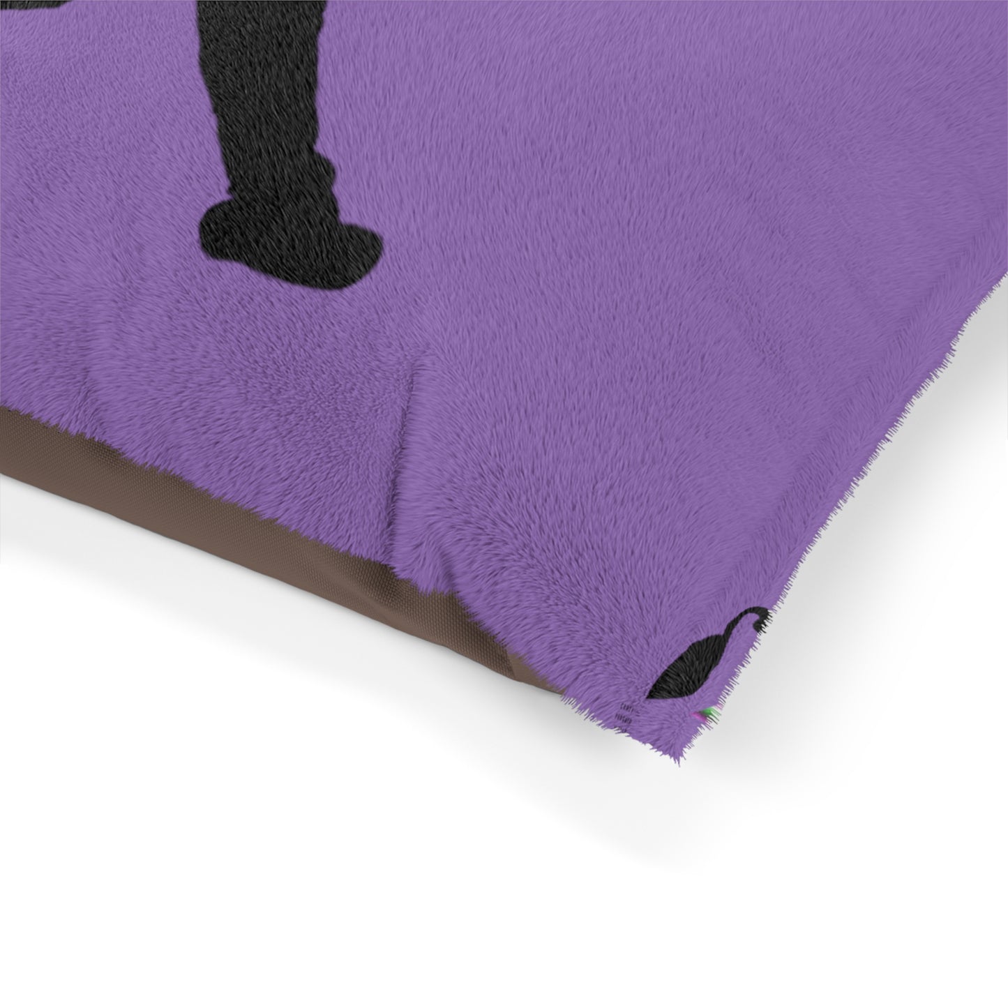 Pet Bed: Baseball Lite Purple