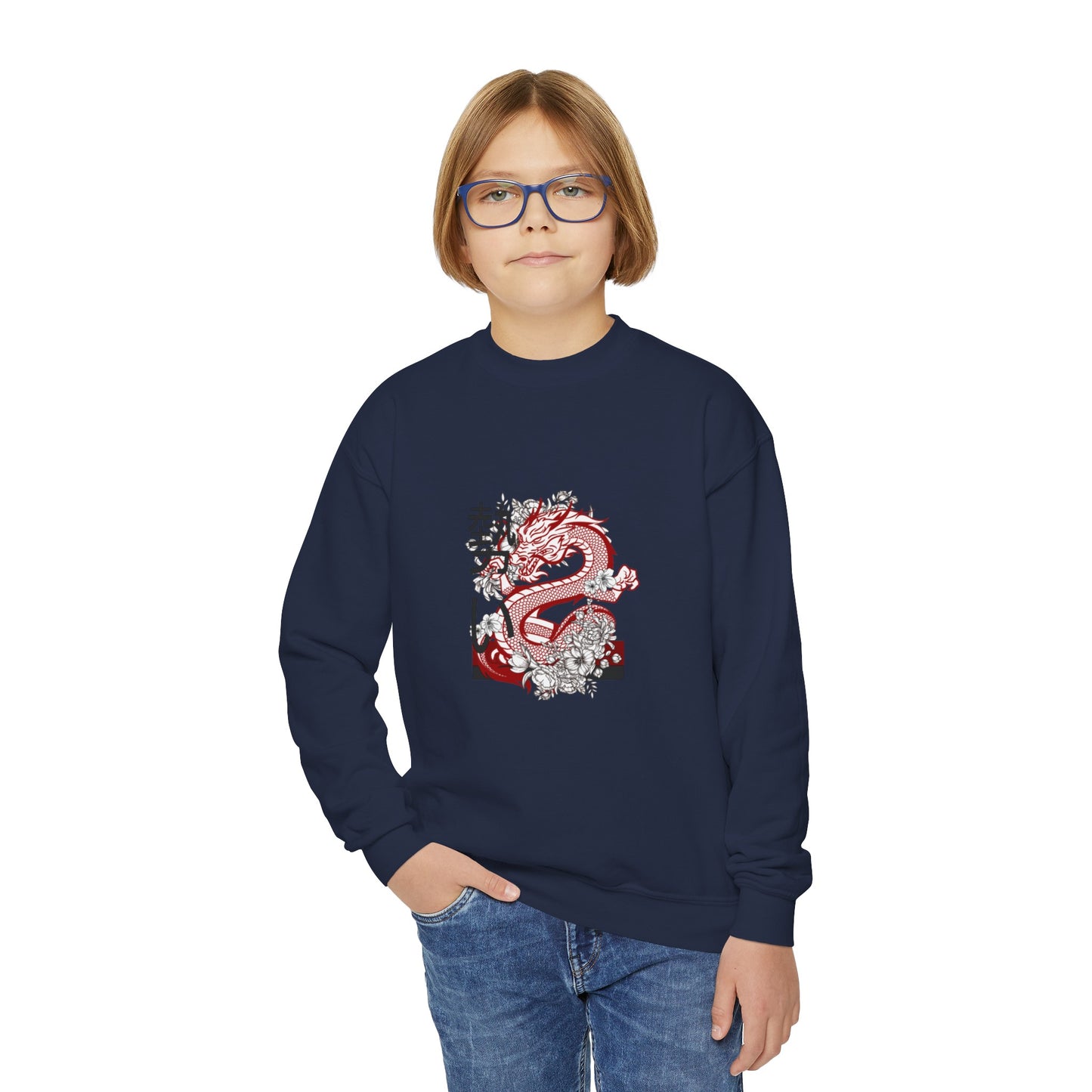 Youth Crewneck Sweatshirt: Dragons