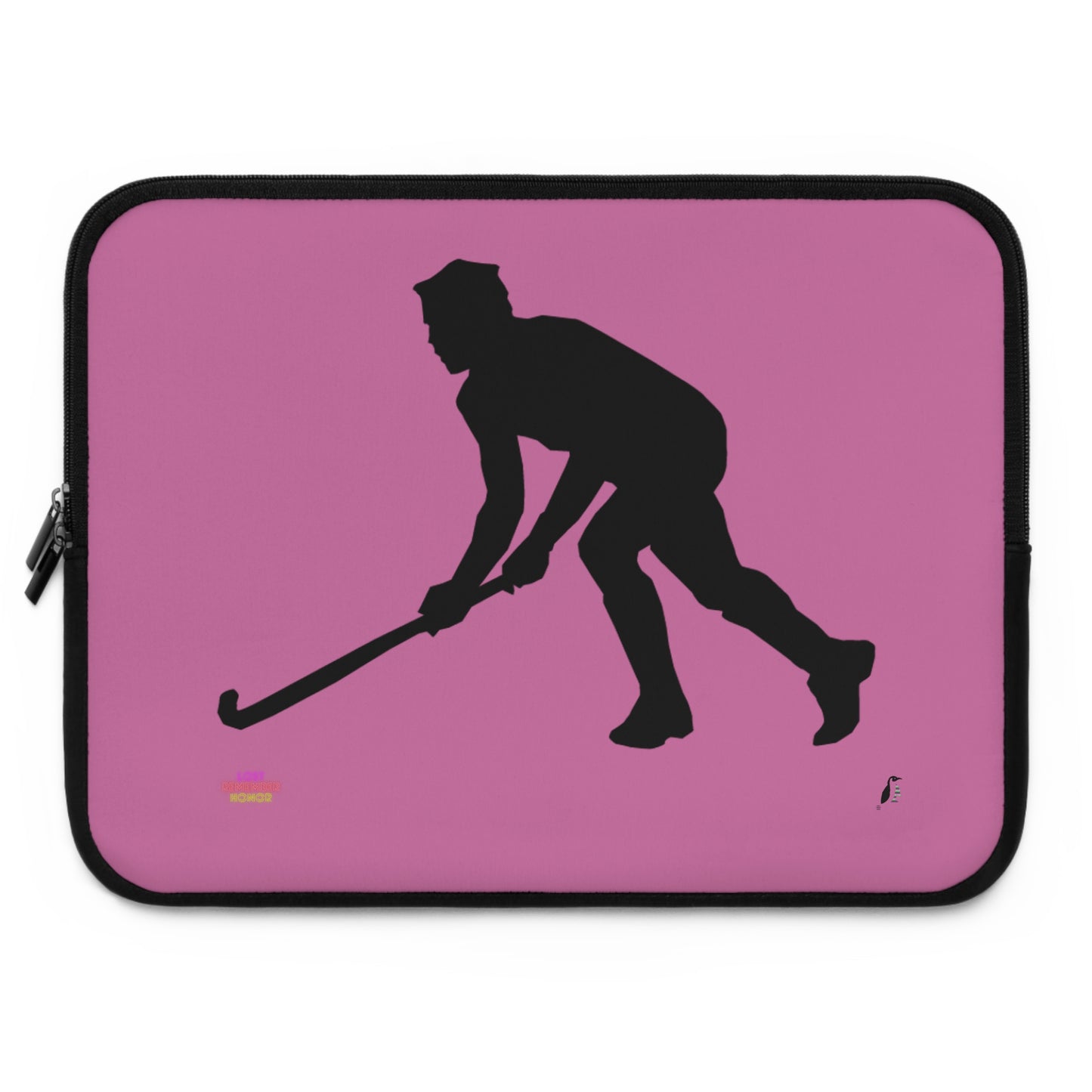 Laptop Sleeve: Hockey Lite Pink