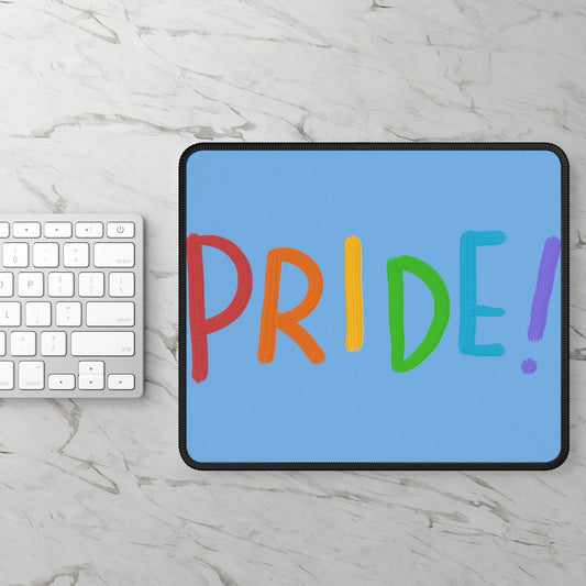 Gaming Mouse Pad: LGBTQ Pride Lite Blue