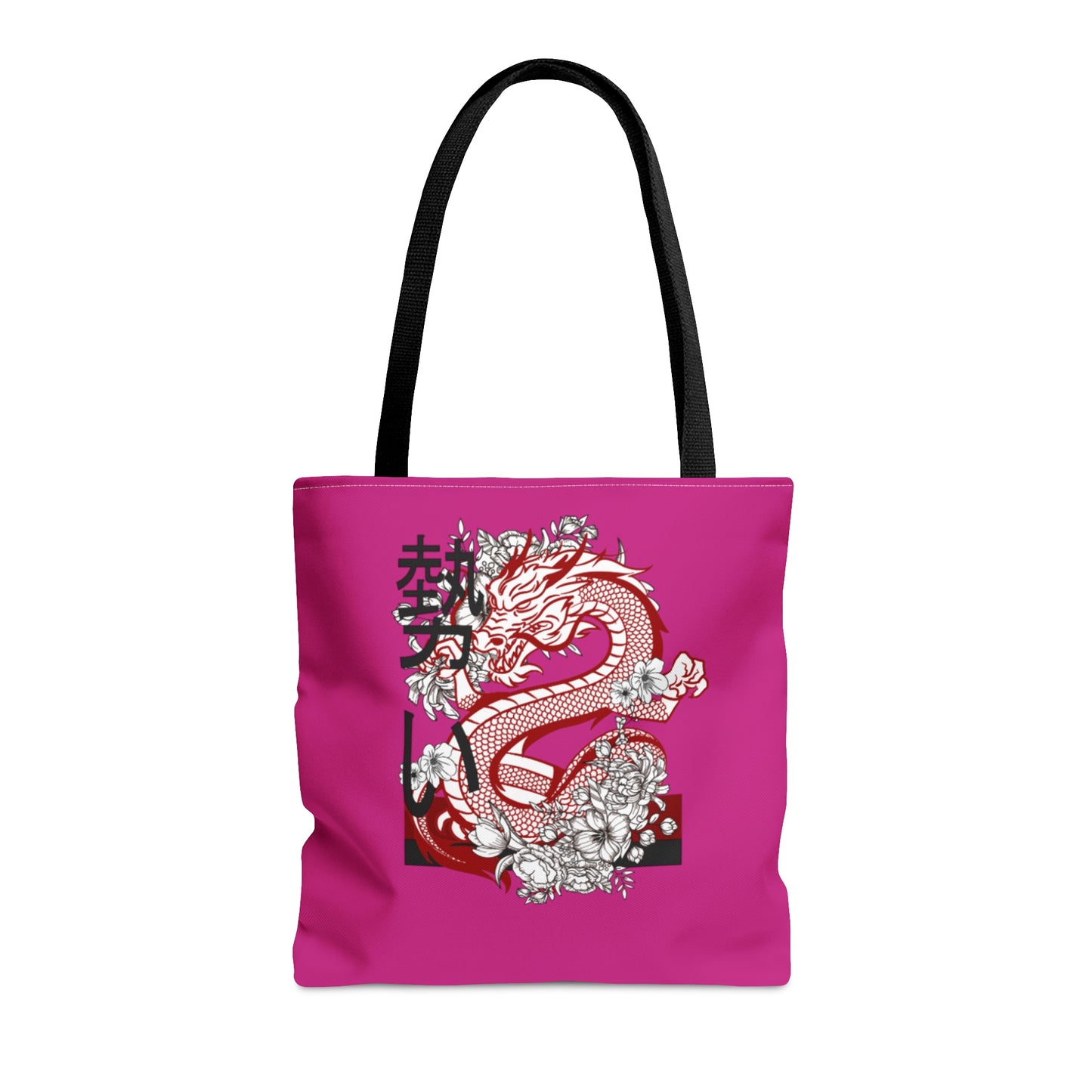 Tote Bag: Dragons Pink