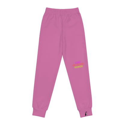 Youth Joggers: Music Lite Pink