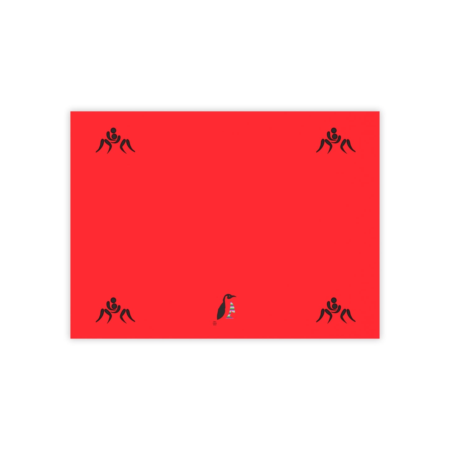 Post-it® Note Pads: Wrestling Red