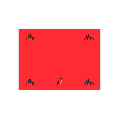 Post-it® Note Pads: Wrestling Red