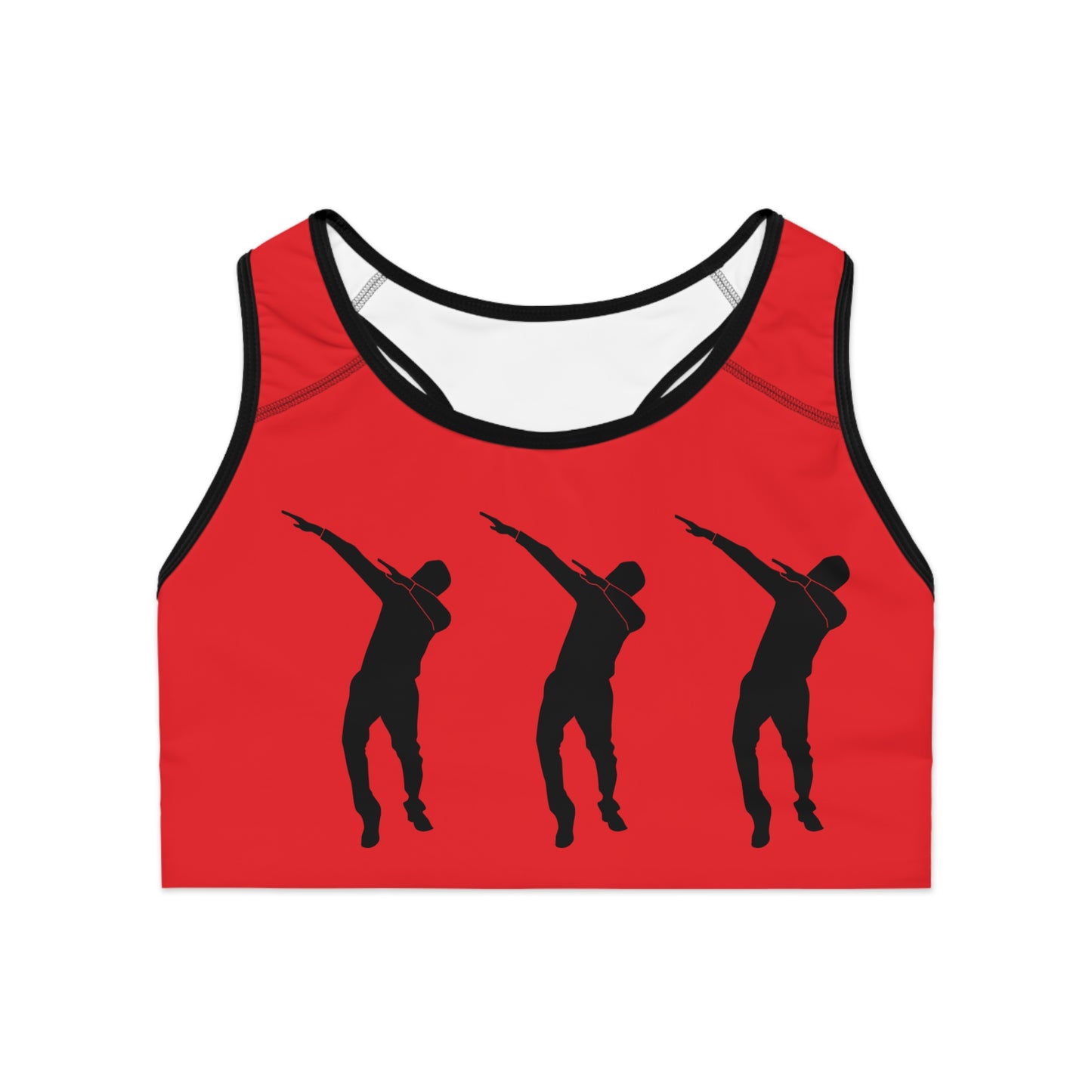 Sports Bra: Dance Red