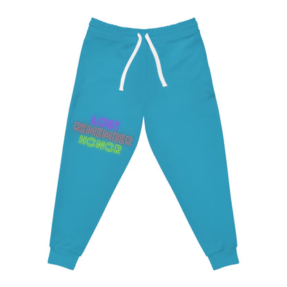 Athletic Joggers: Lost Remember Honor Turquoise