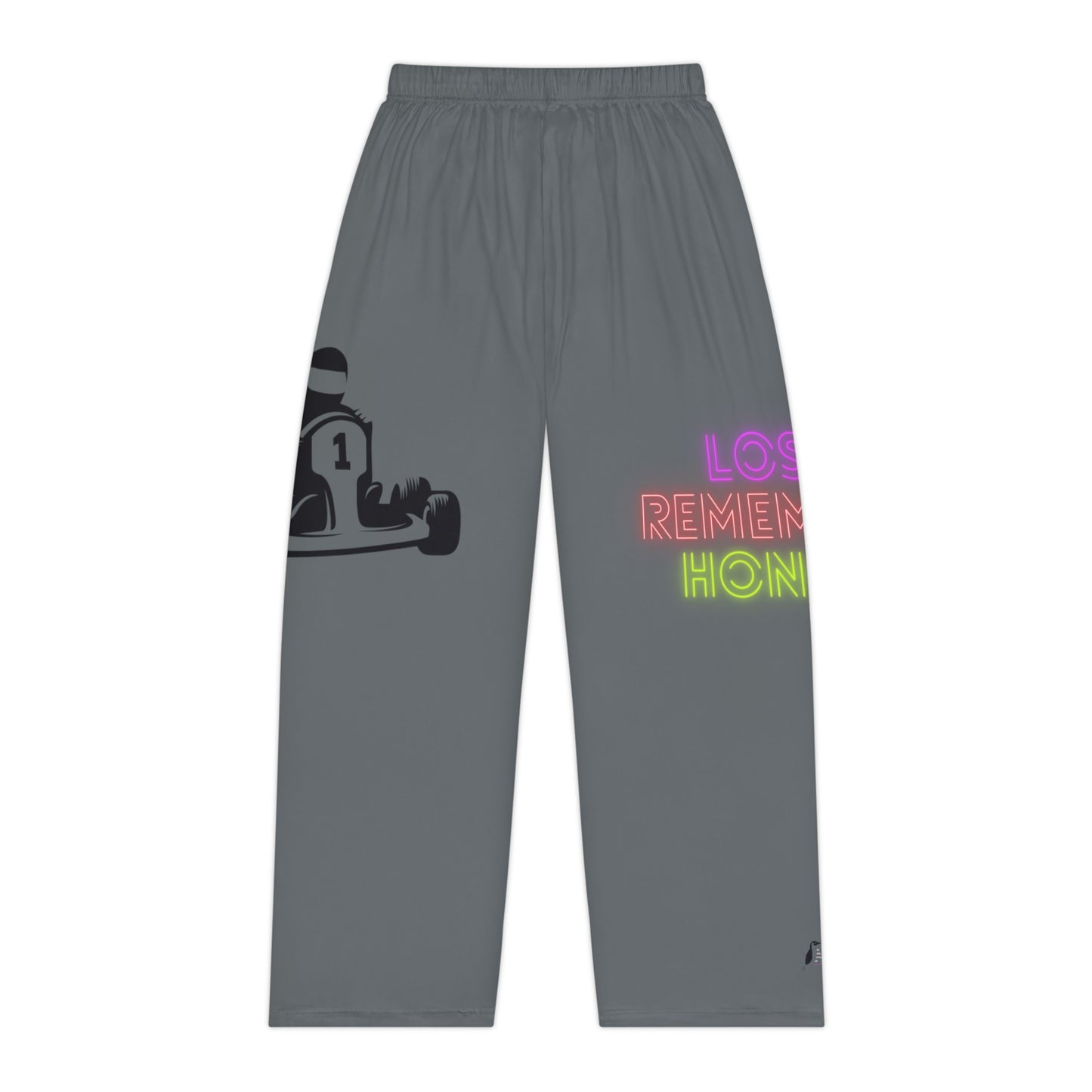 Pambabaeng Pajama Pants: Racing Dark Grey