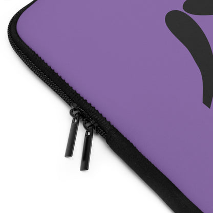 Laptop Sleeve: Wrestling Lite Purple