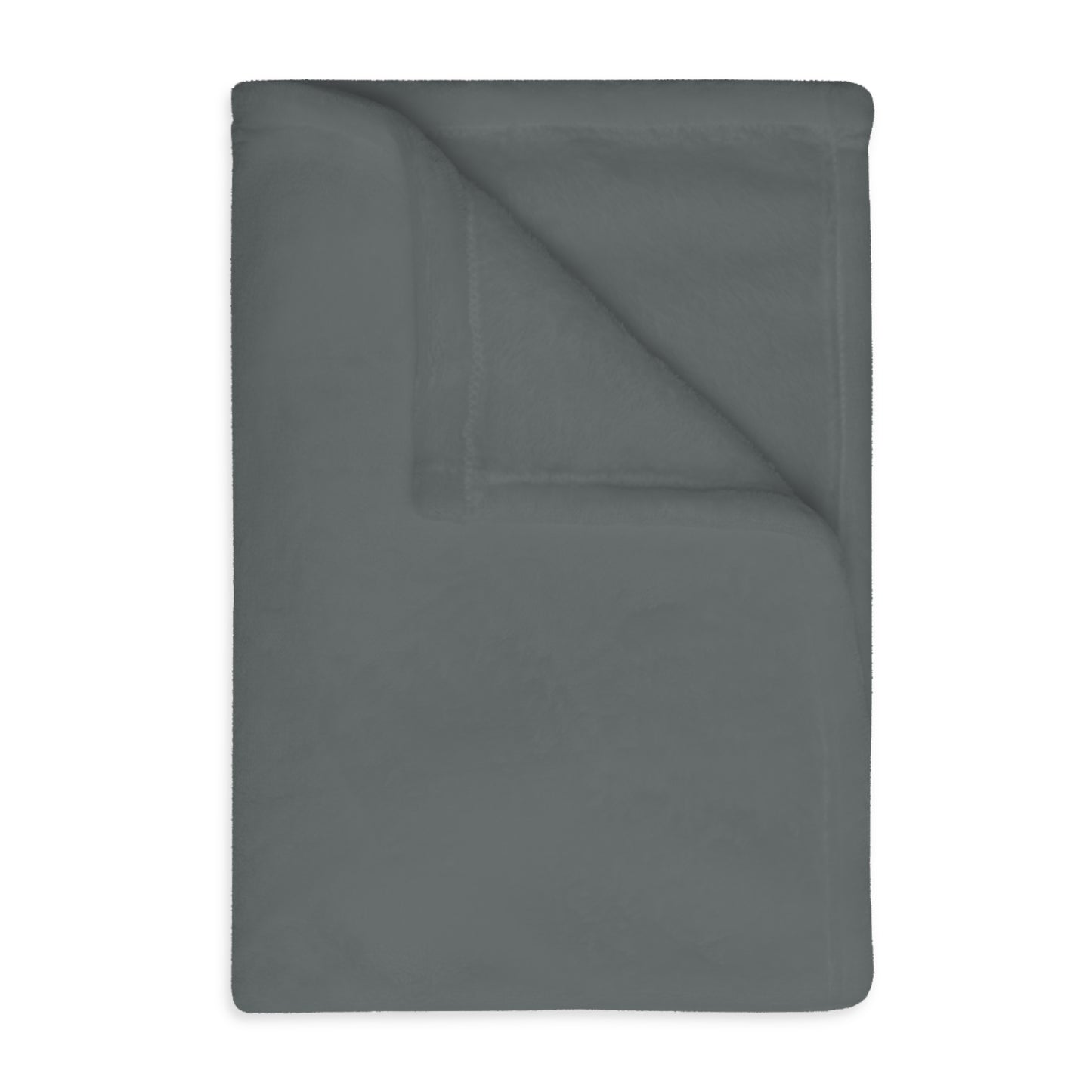 Velveteen Minky Blanket (Two-sided print): Dance Dark Grey