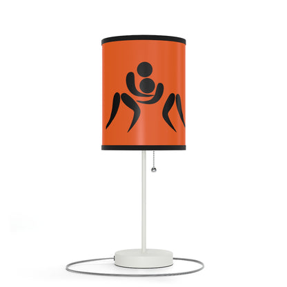 Lamp on a Stand, US|CA plug: Wrestling Orange