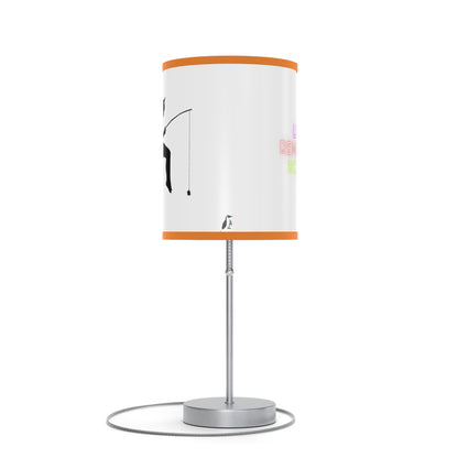 Lamp on a Stand, US|CA plug: Fishing White 