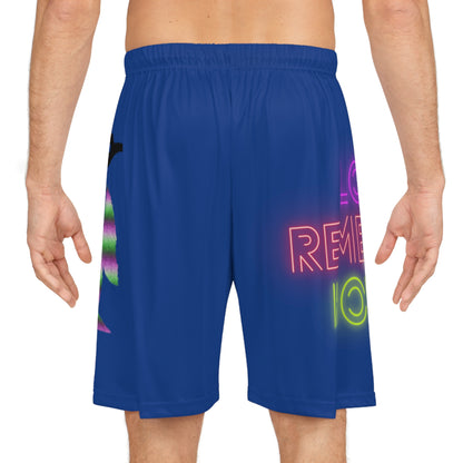 Basketball Shorts: Lost Remember Honor Dark Blue