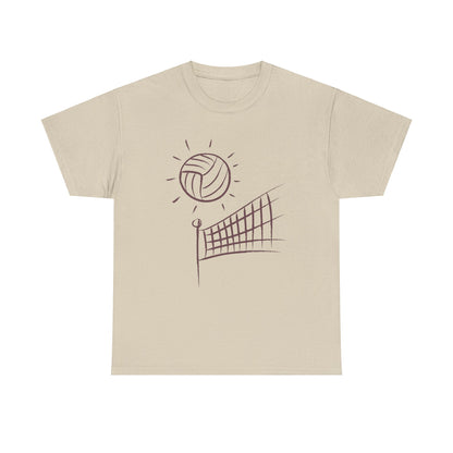 Heavy Cotton Tee: Volleyball #1