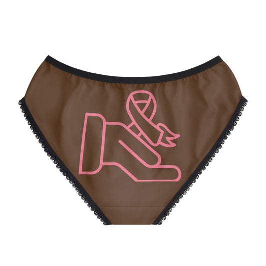 Women's Briefs: Fight Cancer Brown