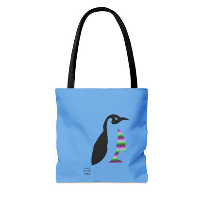 Tote Bag: Lost Remember Honor Lite Blue