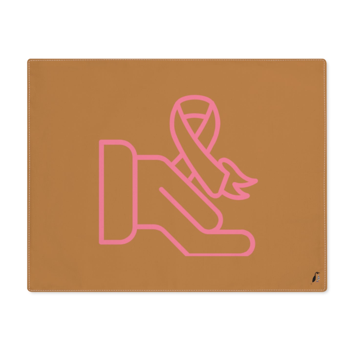 Placemat, 1pc: Fight Cancer Lite Brown