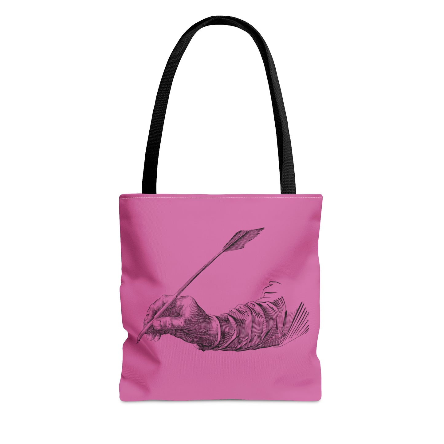 Tote Bag: Writing Lite Pink