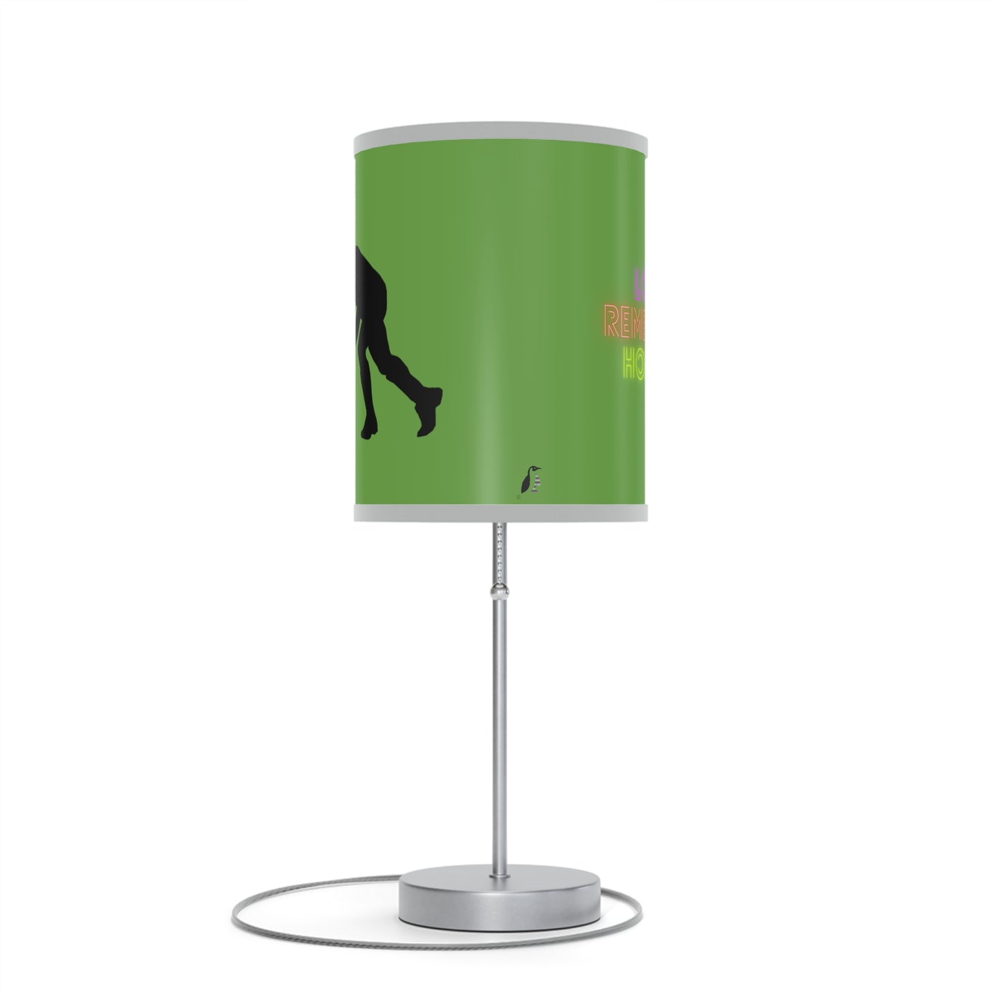 Lamp on a Stand, US|CA plug: Hockey Green