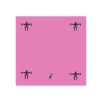 Post-it® Note Pads: Weightlifting Lite Pink