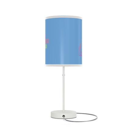 Lamp on a Stand, US|CA plug: Bowling Lite Blue