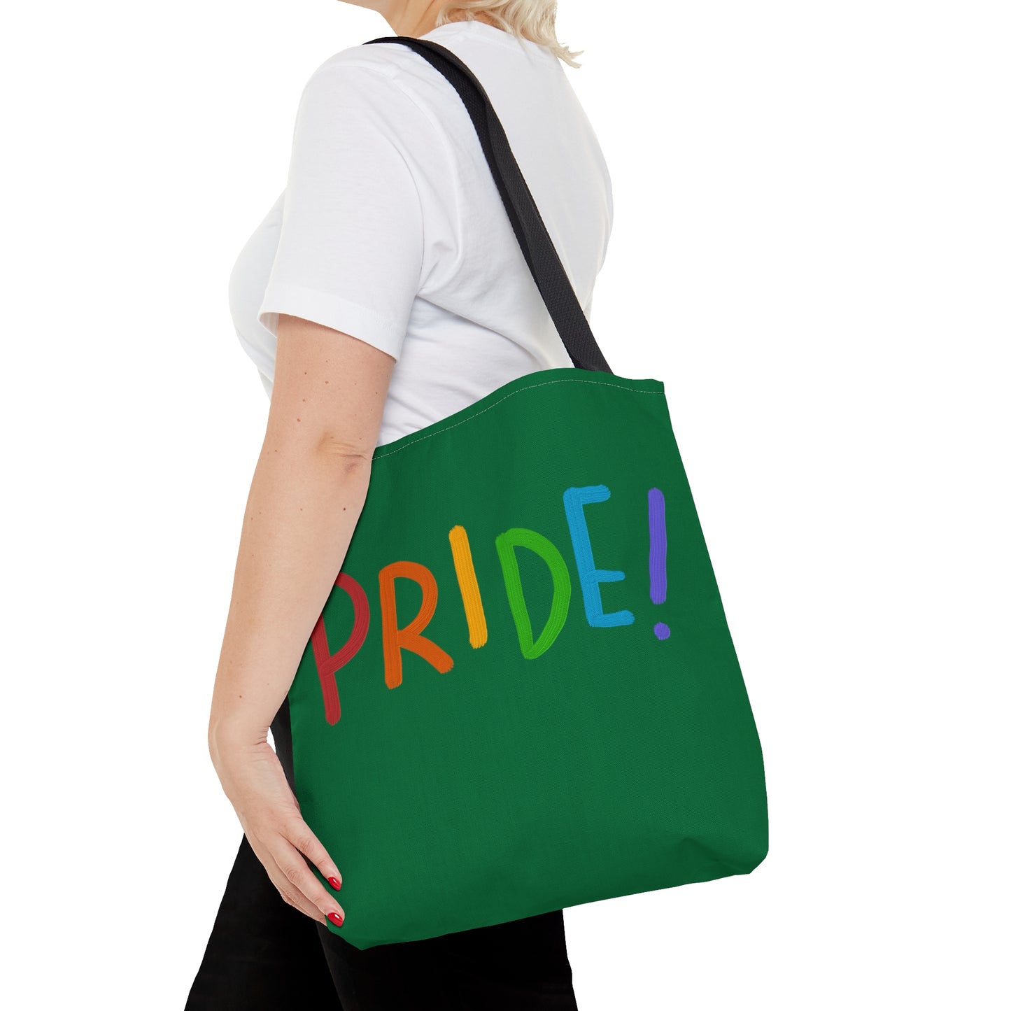 Tote Bag: LGBTQ Pride Dark Green