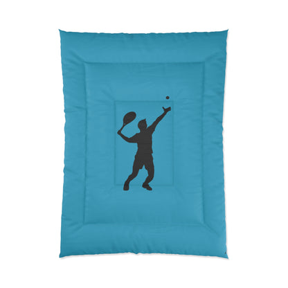 Comforter: Tennis Turquoise