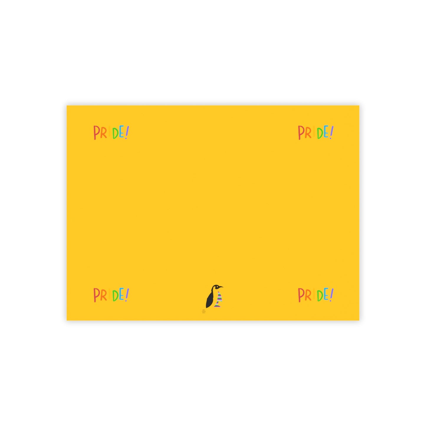 Post-it® Note Pads: LGBTQ Pride Yellow