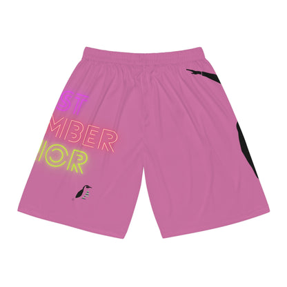 Basketball Shorts: Dance Lite Pink