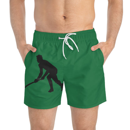 Swim Trunks: Hockey Dark Green