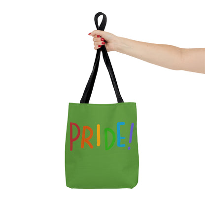 Tote Bag: LGBTQ Pride Green