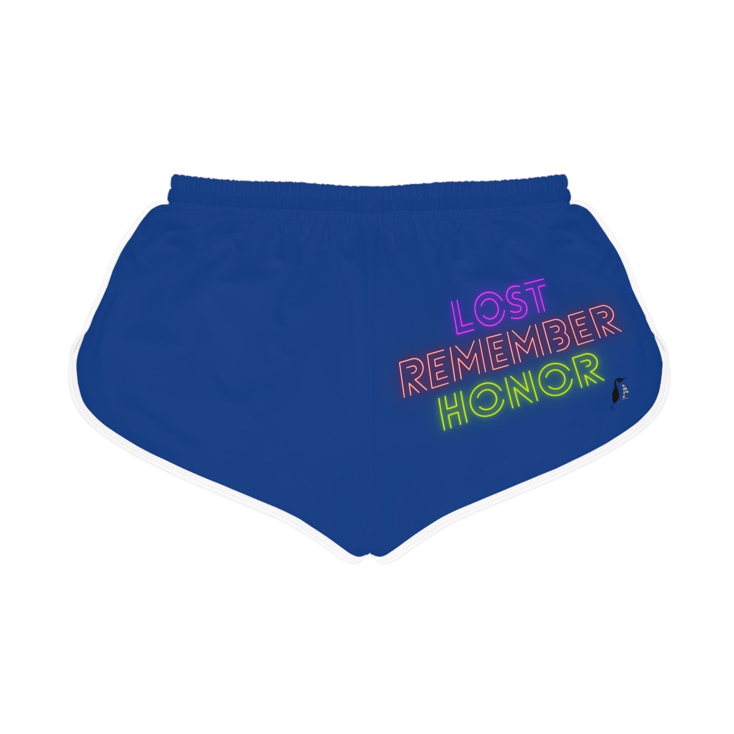 Women's Relaxed Shorts: Gaming Dark Blue