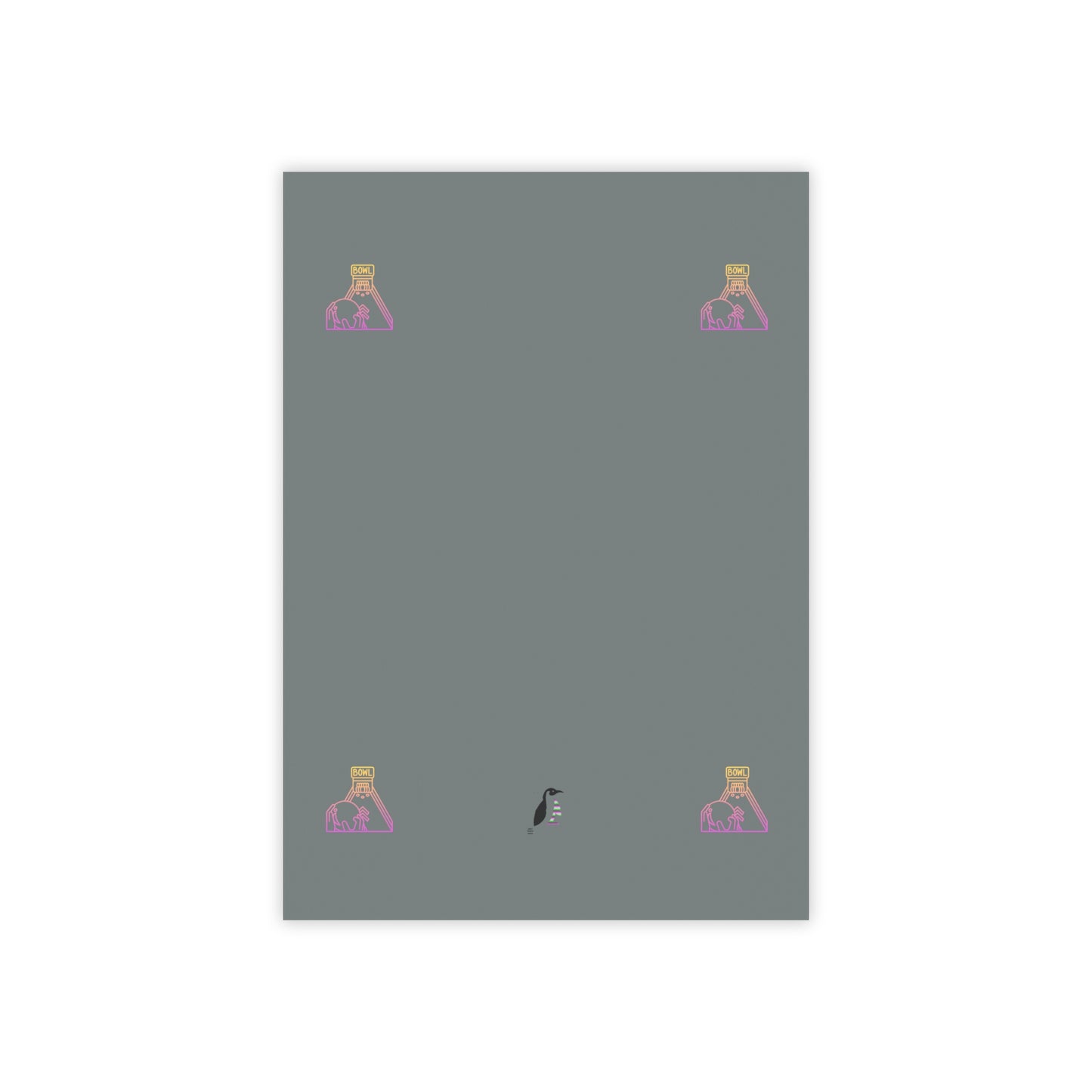 Post-it® Note Pads: Bowling Dark Grey