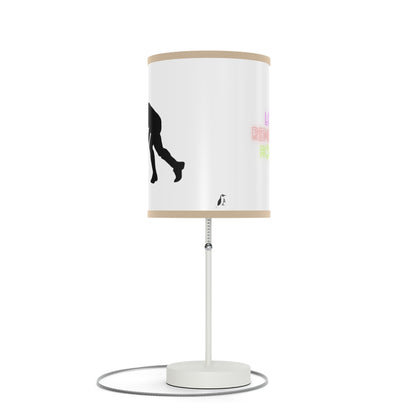 Lamp on a Stand, US|CA plug: Hockey White 