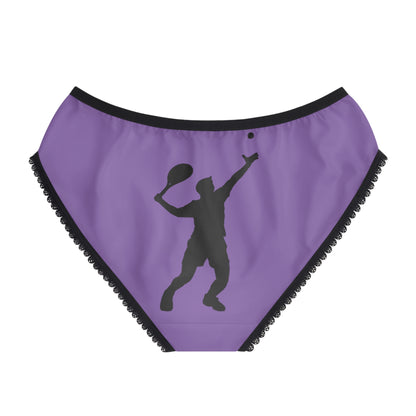 Women's Briefs: Tennis Lite Purple