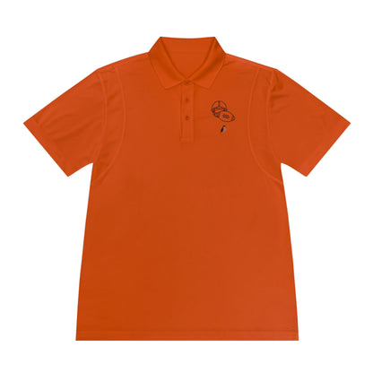 Men's Sport Polo Shirt: Football #1