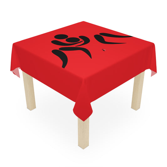 Tablecloth: Wrestling Red