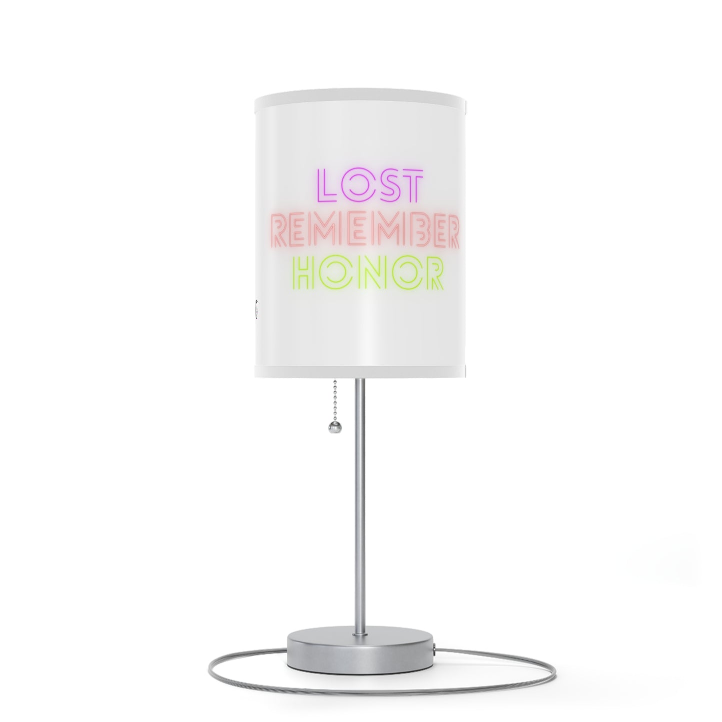 Lamp sa isang Stand, US|CA plug: Writing White 