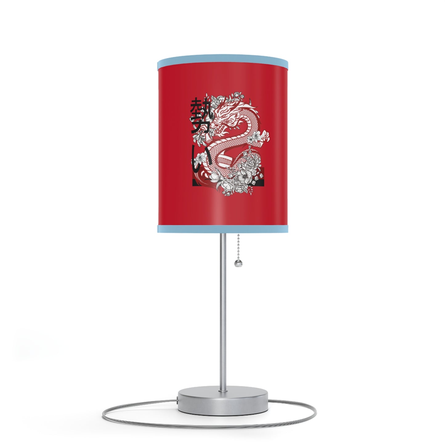 Lamp on a Stand, US|CA plug: Dragons Dark Red