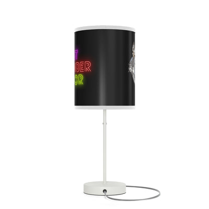 Lamp on a Stand, US|CA plug: Wolves Black