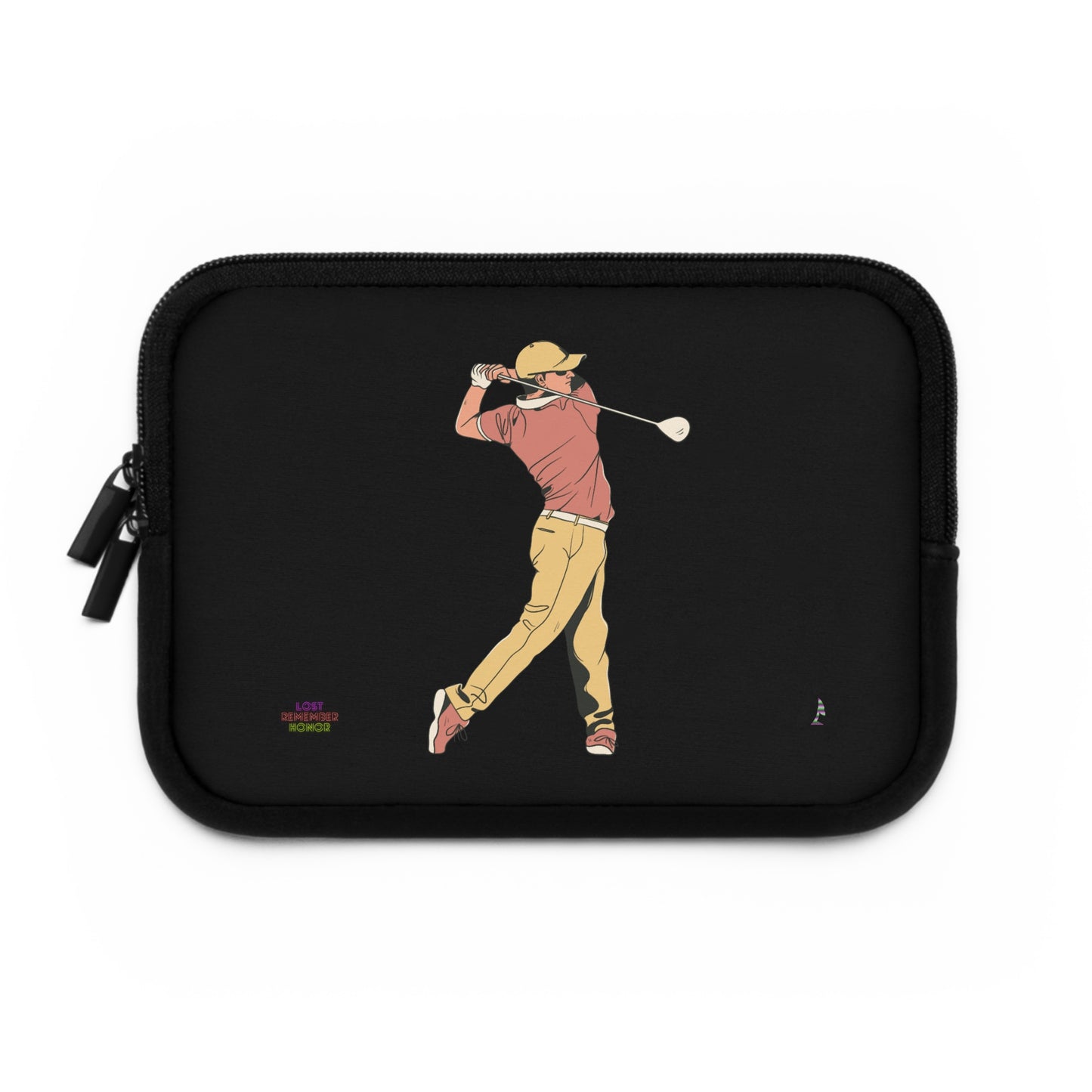 Laptop Sleeve: Golf Black