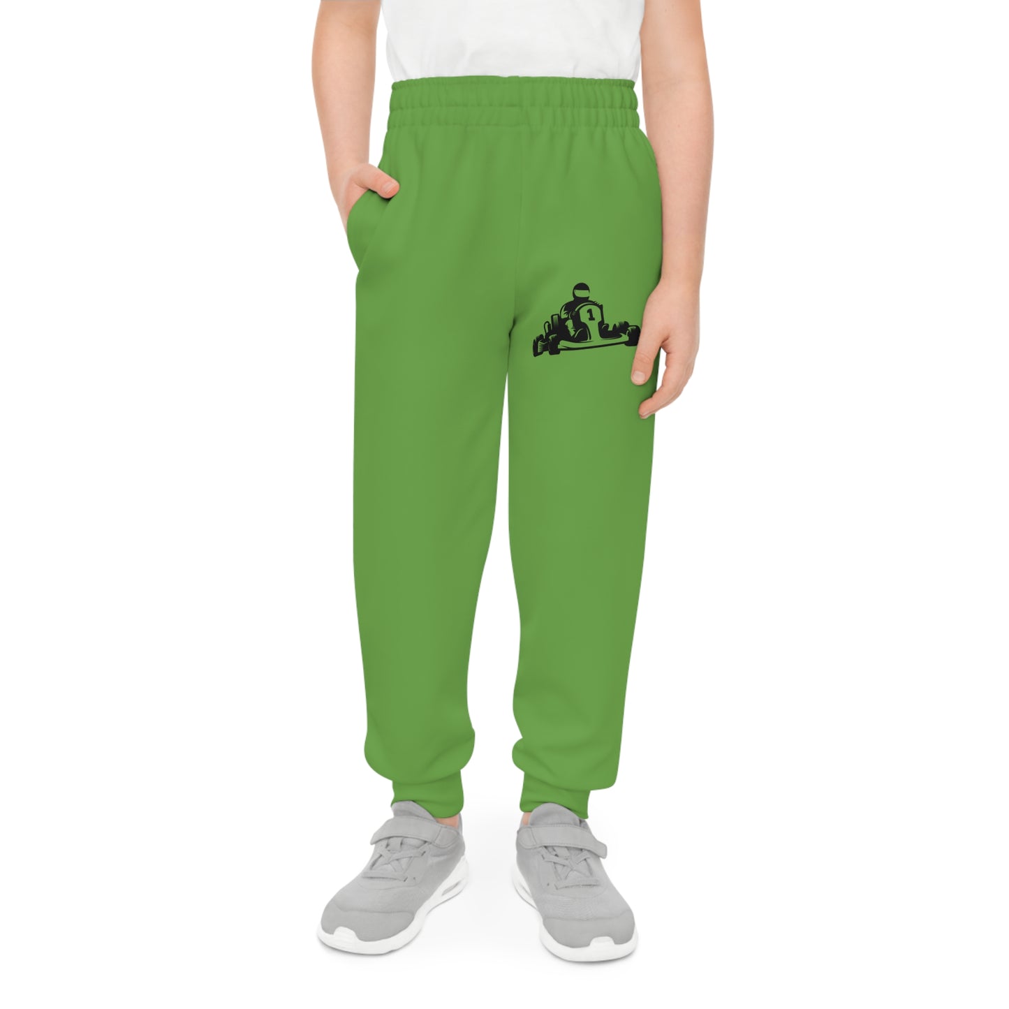 Youth Joggers: Racing Green