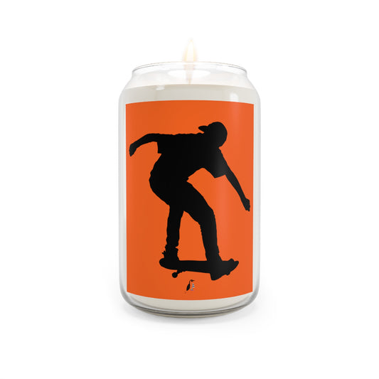 Scented Candle, 13.75oz: Skateboarding Orange