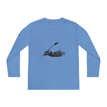 Youth Long Sleeve Competitor Tee: Writing