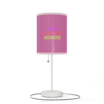 Lamp on a Stand, US|CA plug: Basketball Lite Pink