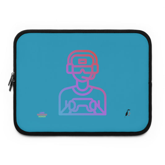 Laptop Sleeve: Gaming Turquoise