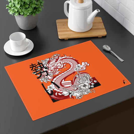 Placemat, 1pc; Dragons Orange