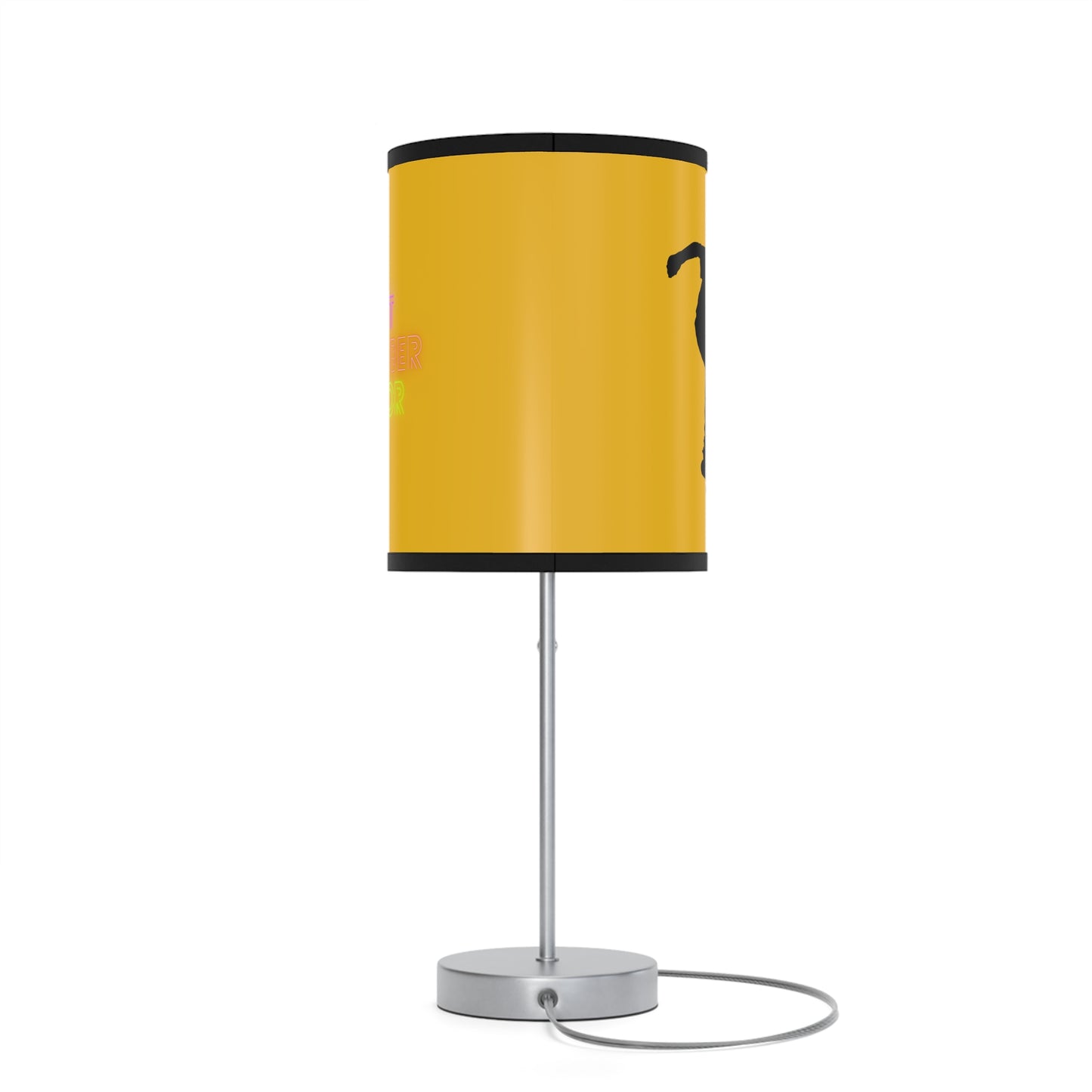 Lamp on a Stand, US|CA plug: Skateboarding Yellow