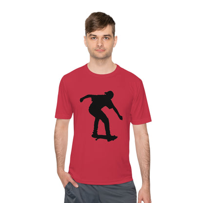 Moisture Wicking Tee: Skateboarding #3