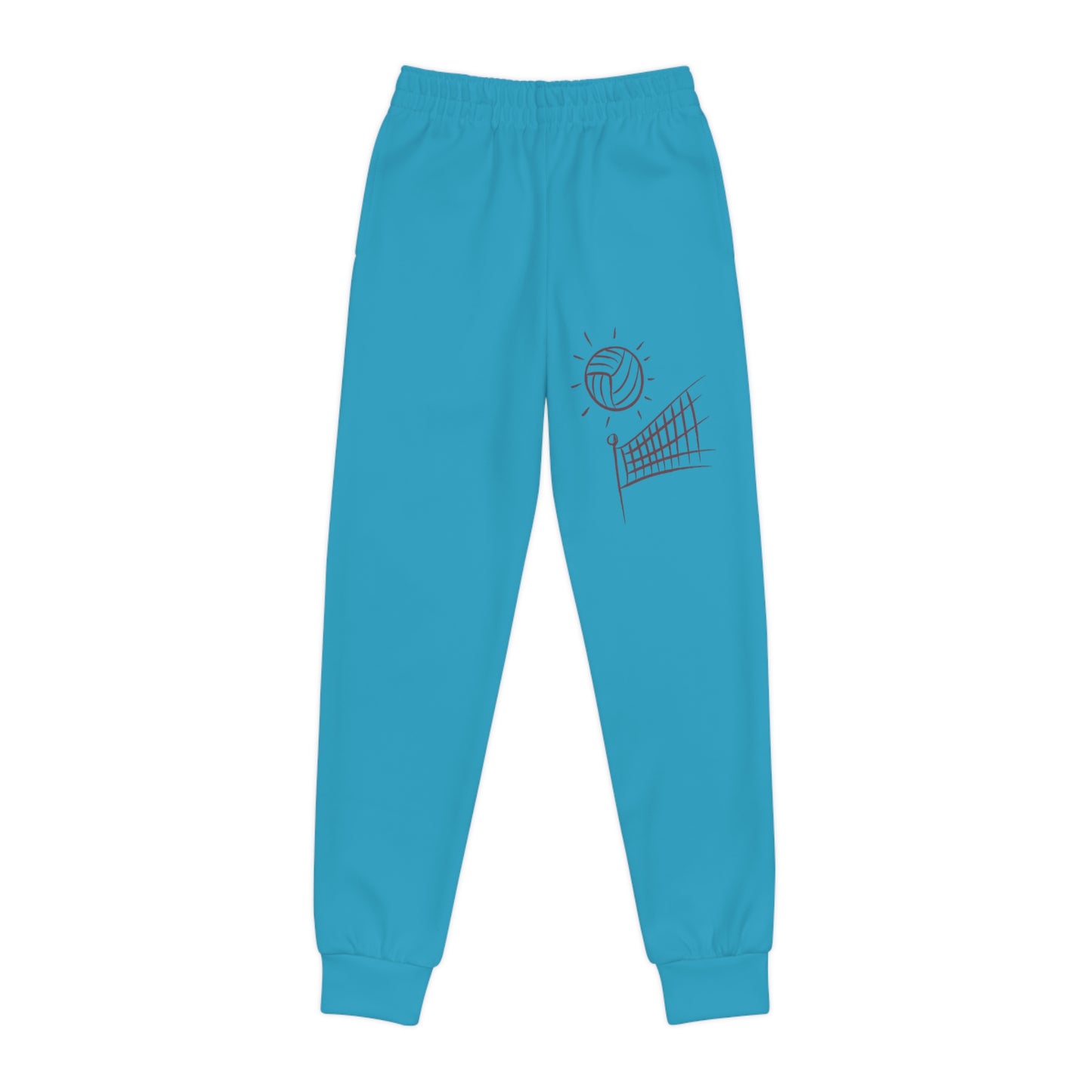 Youth Joggers: Volleyball Turquoise